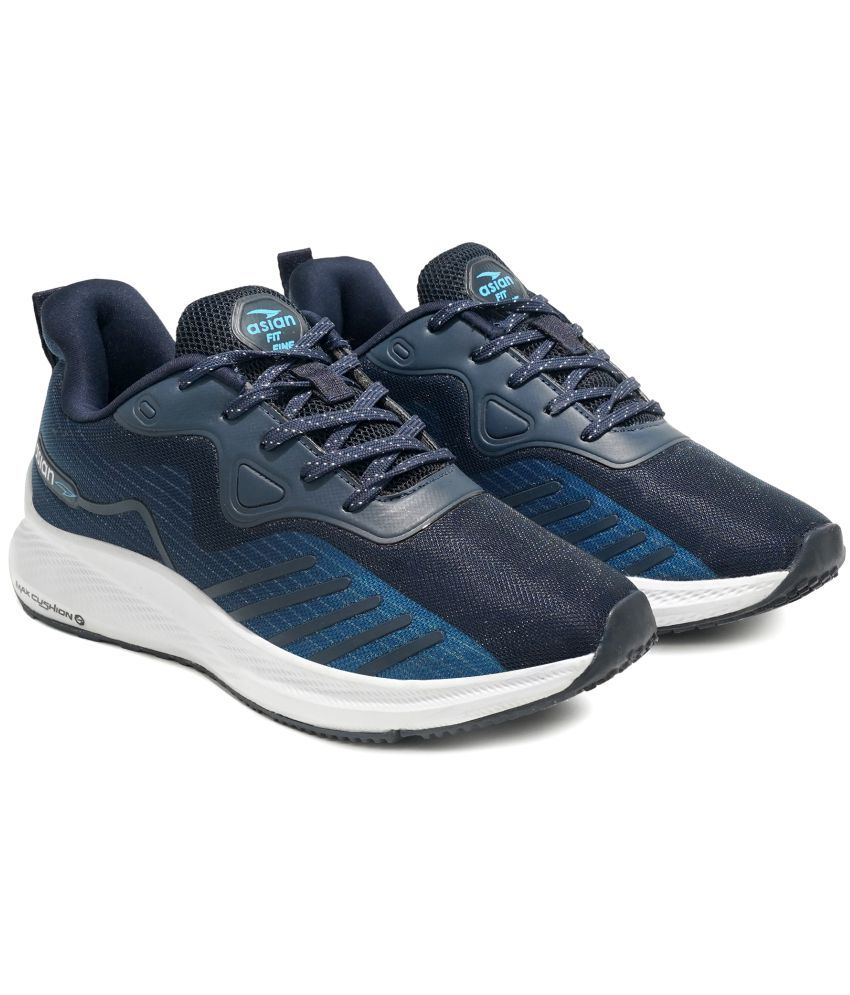     			ASIAN - INNOVA-06 Navy Men's Sports Running Shoes