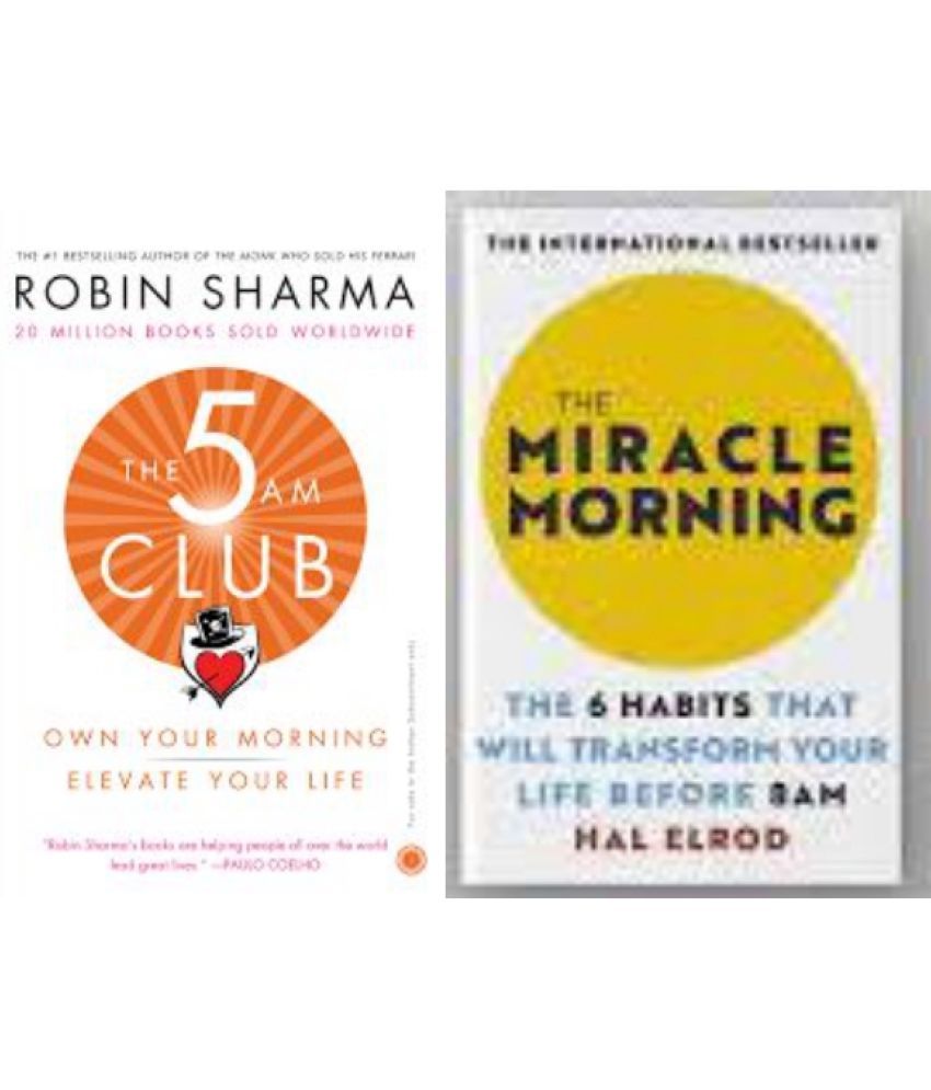     			The Miracle Morning AND The 5AM Club ( Paperback, English)  (Paperback, ROBIN SHARMA)