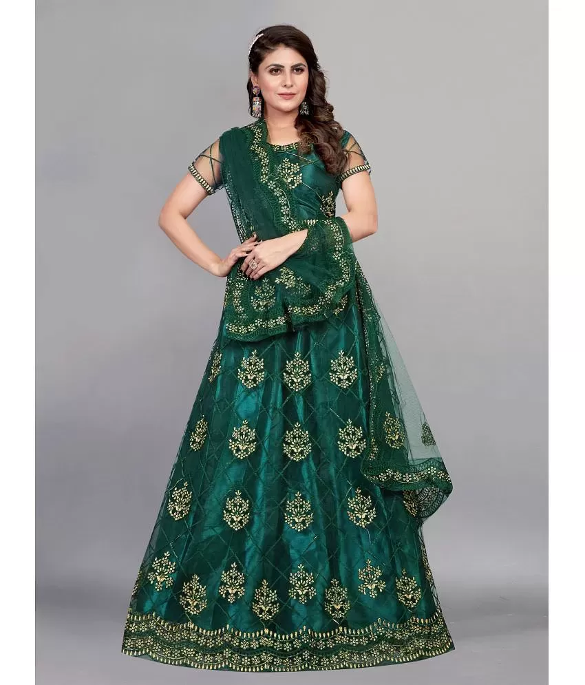 ETHNICTREE Blue Silk A-line Stitched Lehenga Single Price in India - Buy  ETHNICTREE Blue Silk A-line Stitched Lehenga Single Online at Snapdeal