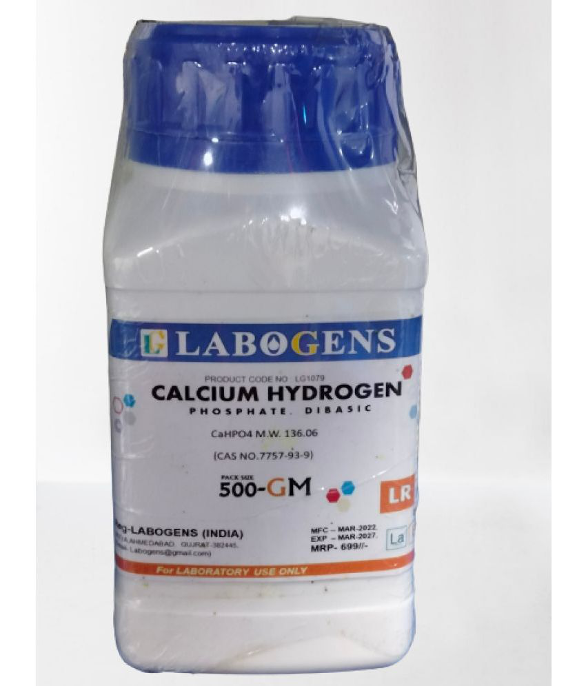     			CALCIUM HY-DROGEN PHOSPHATE DIBASIC 500GM