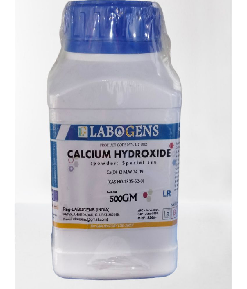     			CALCIUM HYDROXIDE (powder) Special 96% 500GM