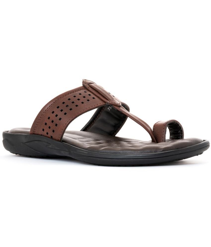     			Khadim's - Brown Men's Sandals