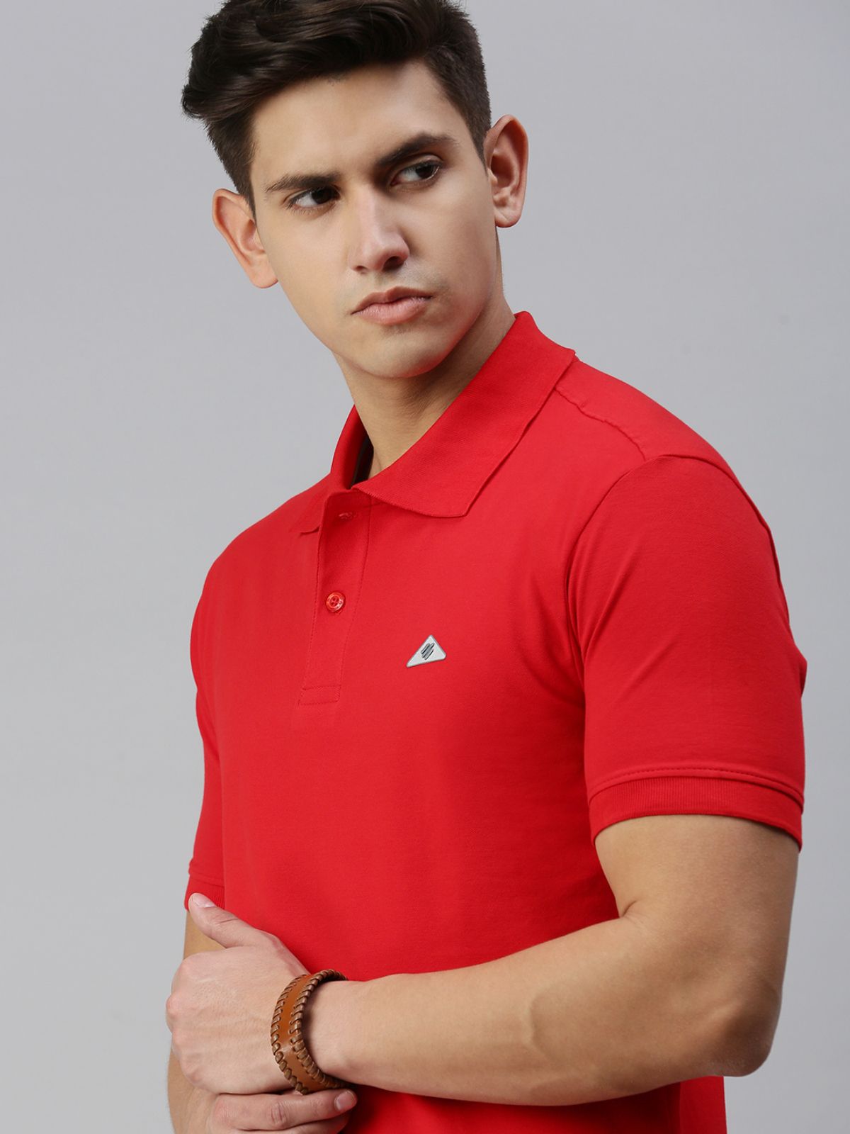     			ONN - Red Cotton Blend Regular Fit Men's Polo T Shirt ( Pack of 1 )