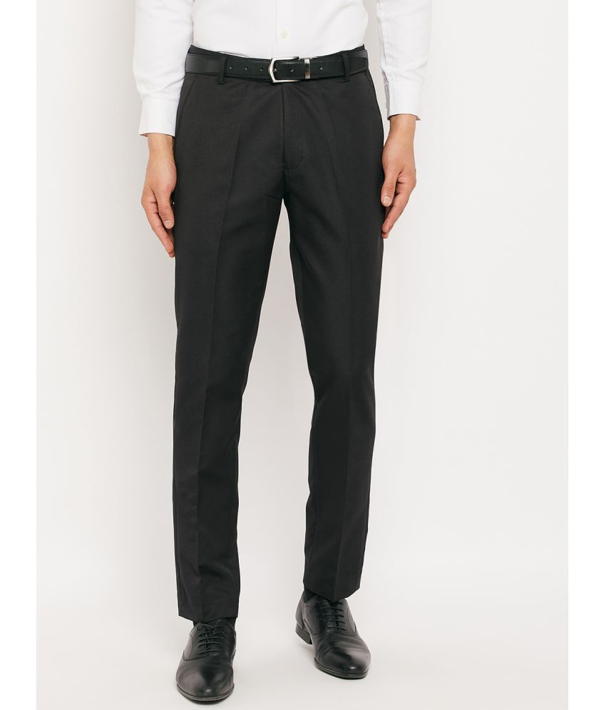    			VEI SASTRE Black Slim Formal Trouser ( Pack of 1 )