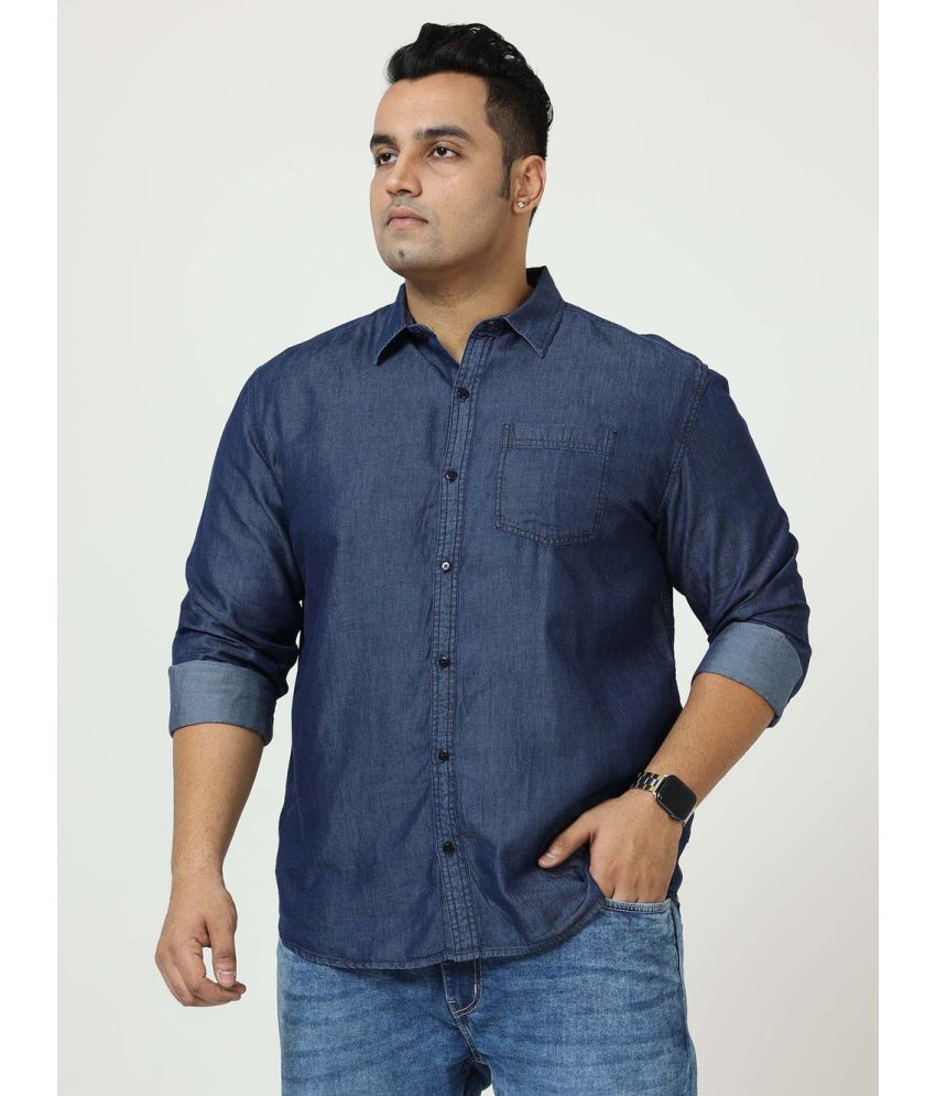 codaisy - Blue Denim Regular Fit Men's Casual Shirt ( Pack of 1 )