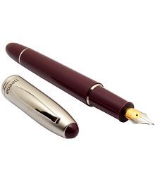 Srpc Beena Magic Maroon Retractable Fountain Pens With Cartridge