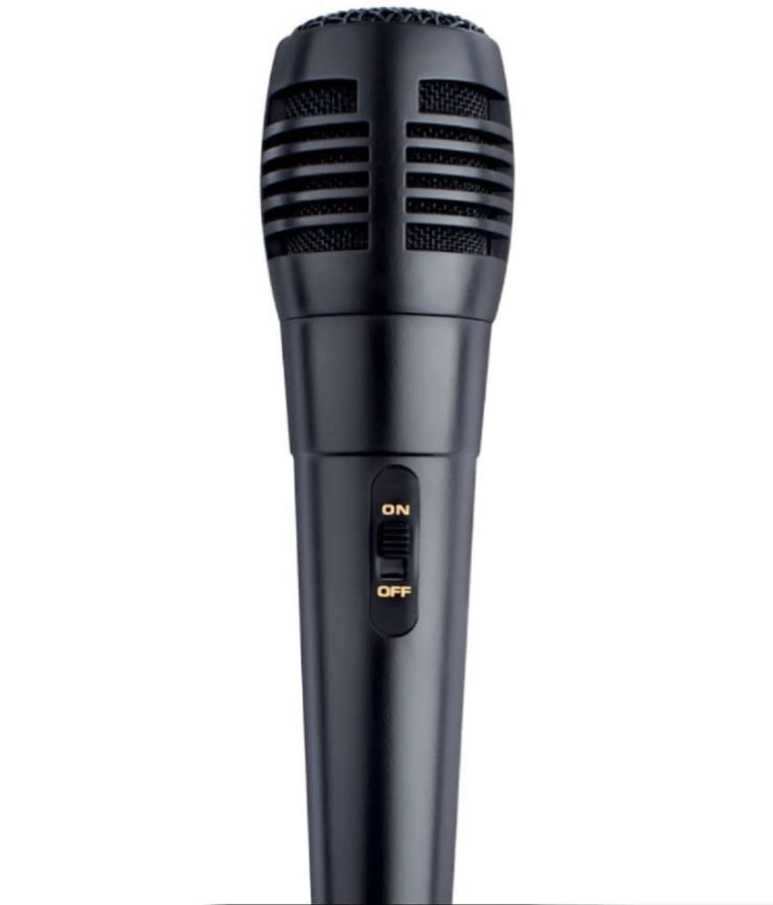     			Hybite Dynamic Microphone Karaoke with Wire Mike unidirectional Vocal Wired Dynamic Cardioid Microphone Wire for Solo Vocals & Karaoke Singing - Black Mic