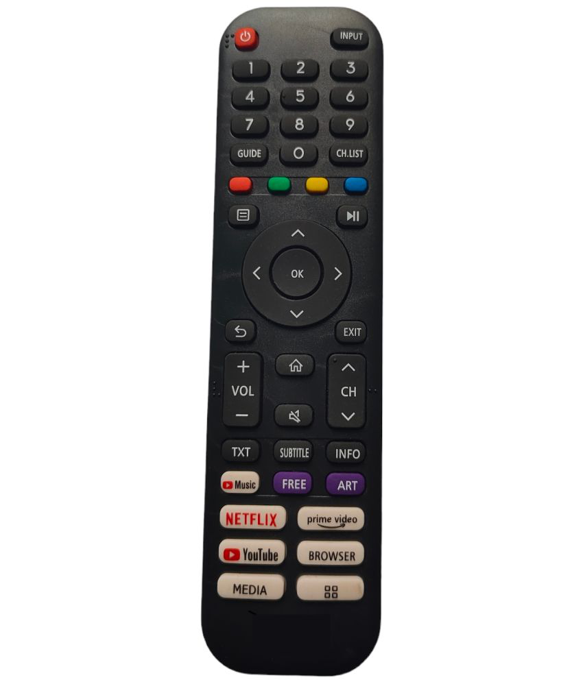     			Upix 986 (No Voice) Smart TV Remote Compatible with Vu Smart TV LCD/LED