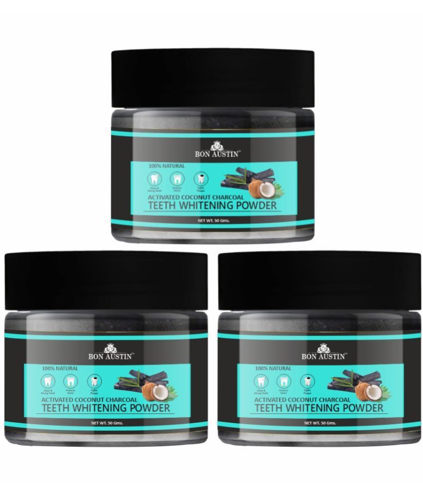 Bon Austin Coconut Shell Activated Charcoal Tooth Powder Breath