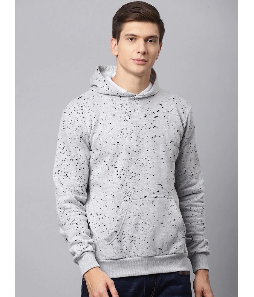HARBOR N BAY - Grey Cotton Blend Regular Fit Men's Sweatshirt ( Pack of 1 )