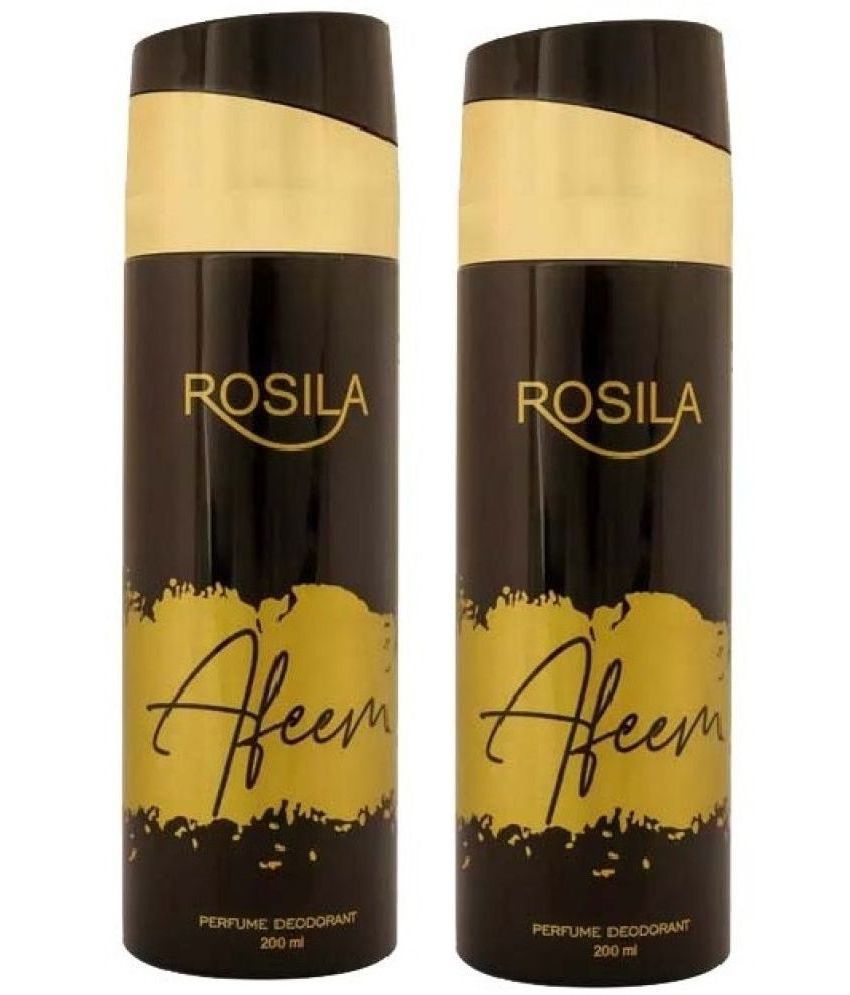     			ROSILA - 2 NASHA DEODORANT Deodorant Spray for Men,Women 400 ml ( Pack of 2 )