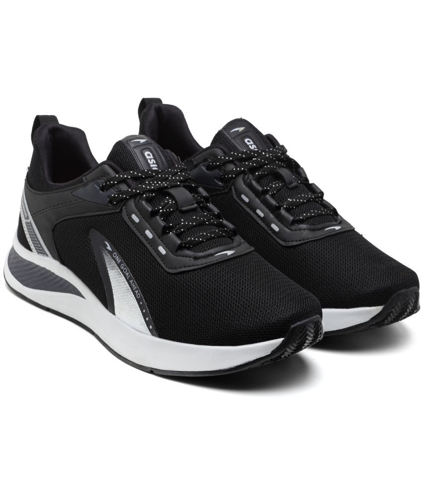     			ASIAN - FORTUNER-05 Black Men's Sports Running Shoes