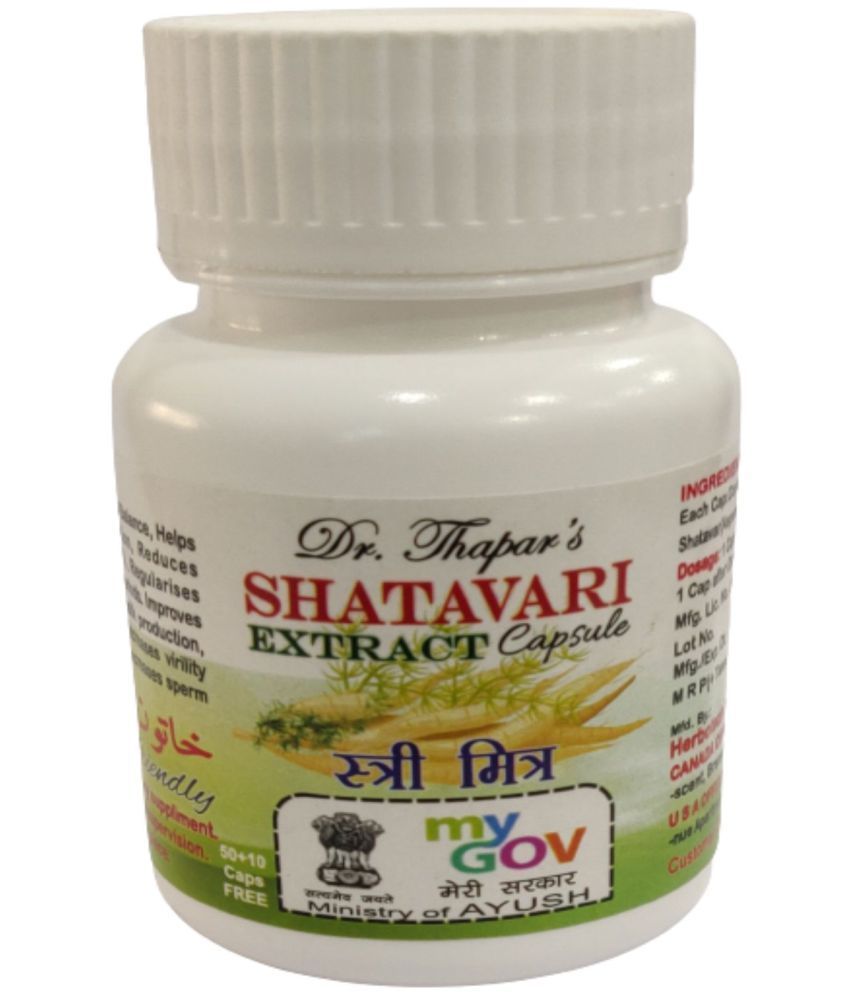     			Dr. Thapar'S Shatavari Capsule For Ladies 50+10 Capsule Free