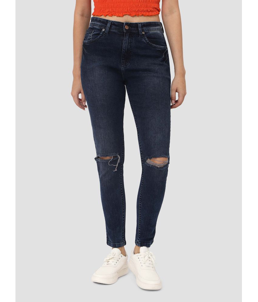 Reelize - Blue Denim Regular Fit Women's Jeans ( Pack of 1 )