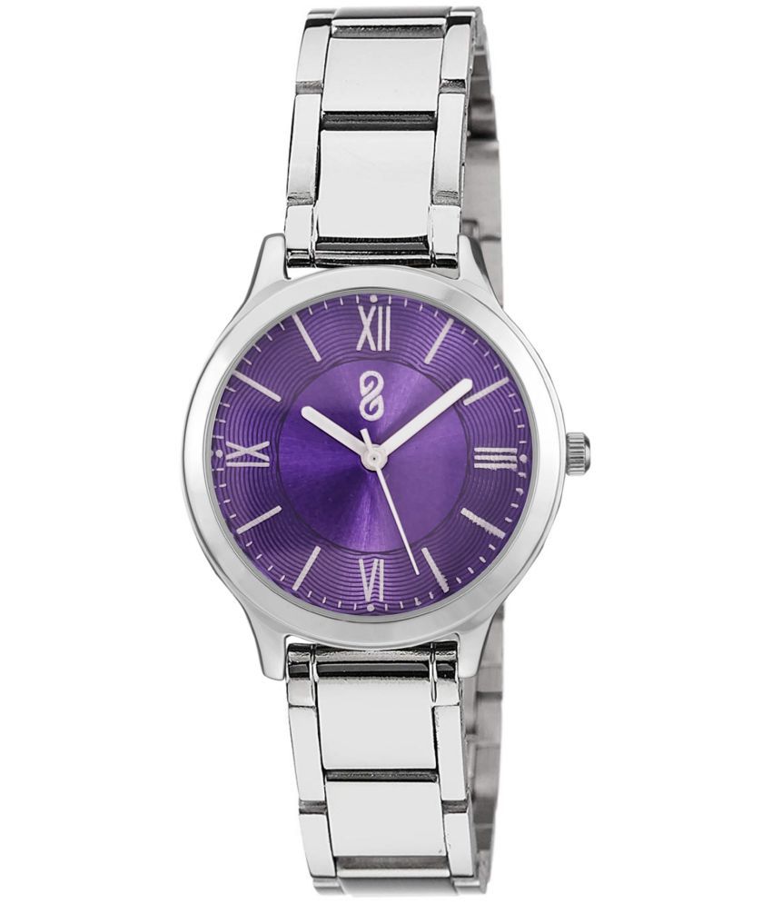     			DIGITRACK - Silver Stainless Steel Analog Womens Watch