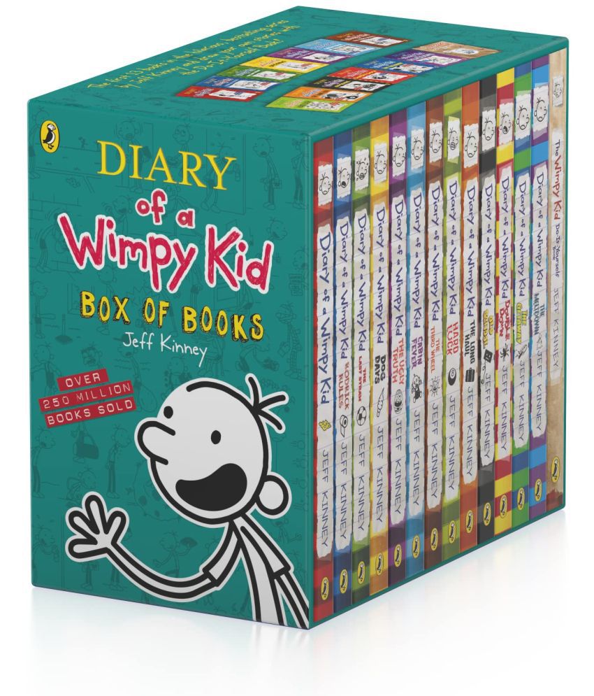     			Diary of a Wimpy Kid - Box of Books (Books 1 - 13 + DIY book)