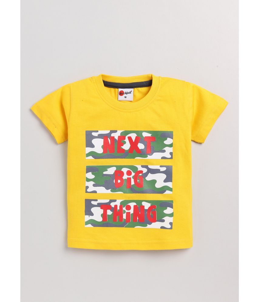     			Mars Infiniti - Yellow Baby Boy T-Shirt ( Pack of 1 )