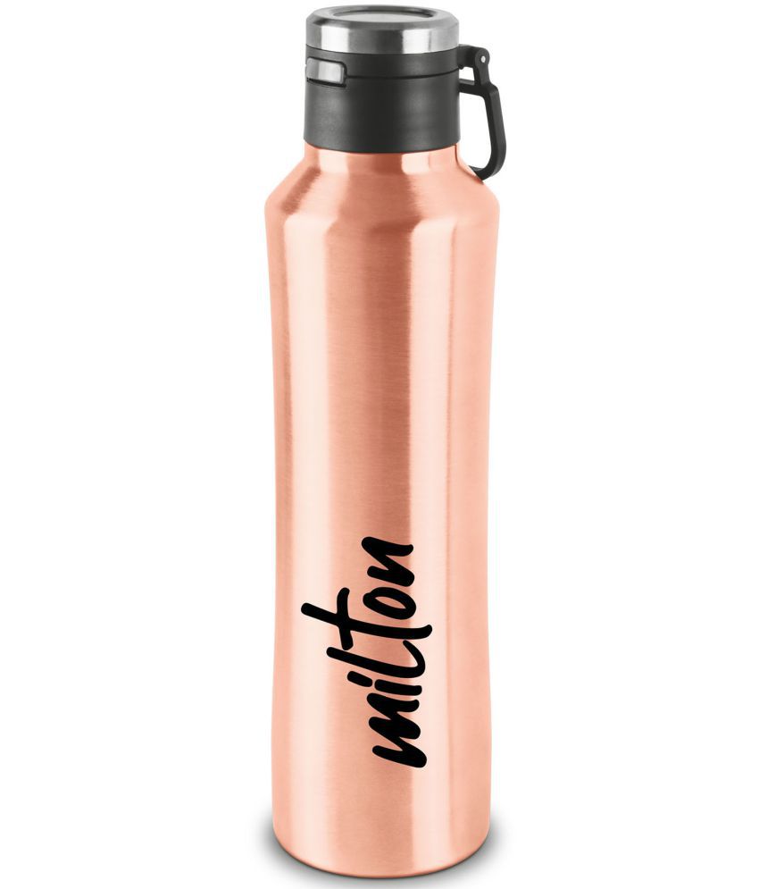     			Milton Gulp 1100 Thermosteel 24 Hours Hot or Cold Water Bottle, 940 ml, 1 Piece, Rose Gold