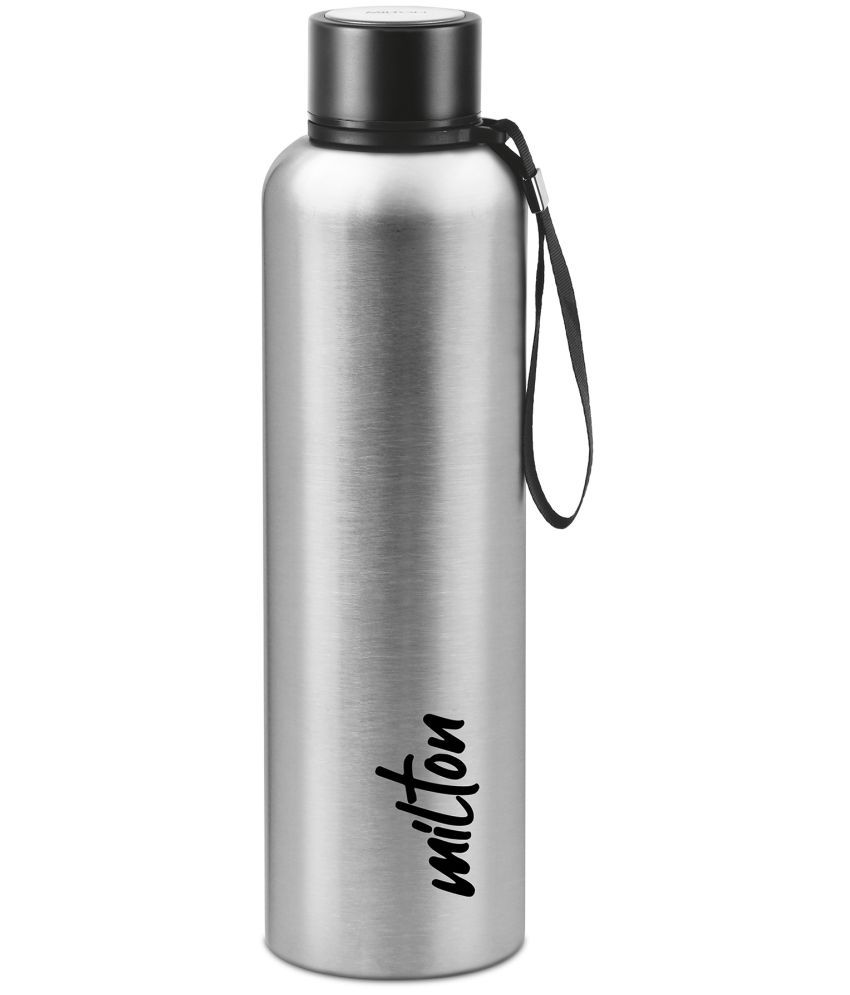     			Milton Aura 1000 Thermosteel Bottle, 1.05 Litre, Silver | 24 Hours Hot and Cold | Easy to Carry | Rust & Leak Proof | Tea | Coffee | Office| Gym | Home | Kitchen | Hiking | Trekking | Travel Bottle