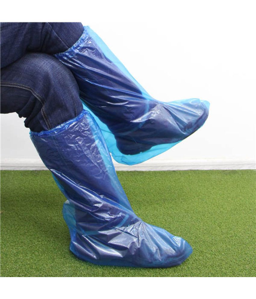 PE Disposable Boot Boot Covers Waterproof Non Slip Boots Protectors