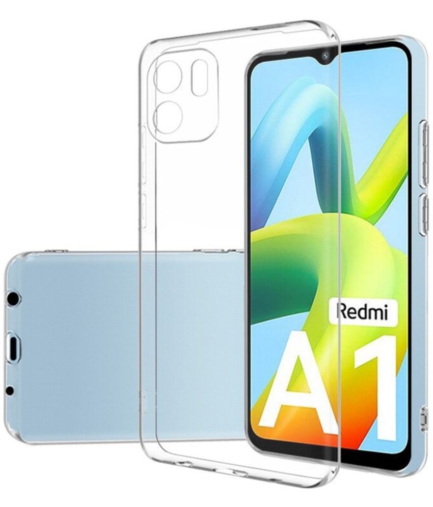     			Spectacular Ace - Transparent Silicon Plain Cases Compatible For Xiaomi Redmi A1 ( Pack of 1 )