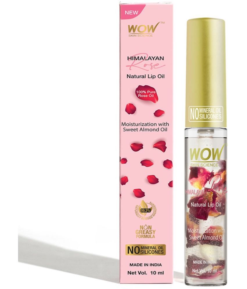     			WOW Skin Science Himalayan Rose Lip Oil to Moisturize / Smoothen Cracked & Chapped Lips- 10ml