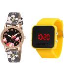 Cosmic - Multicolor Dial Analog-Digital Girls Watch ( Pack Of 2 )