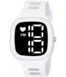 DECLASSE - White Resin Digital Men's Watch