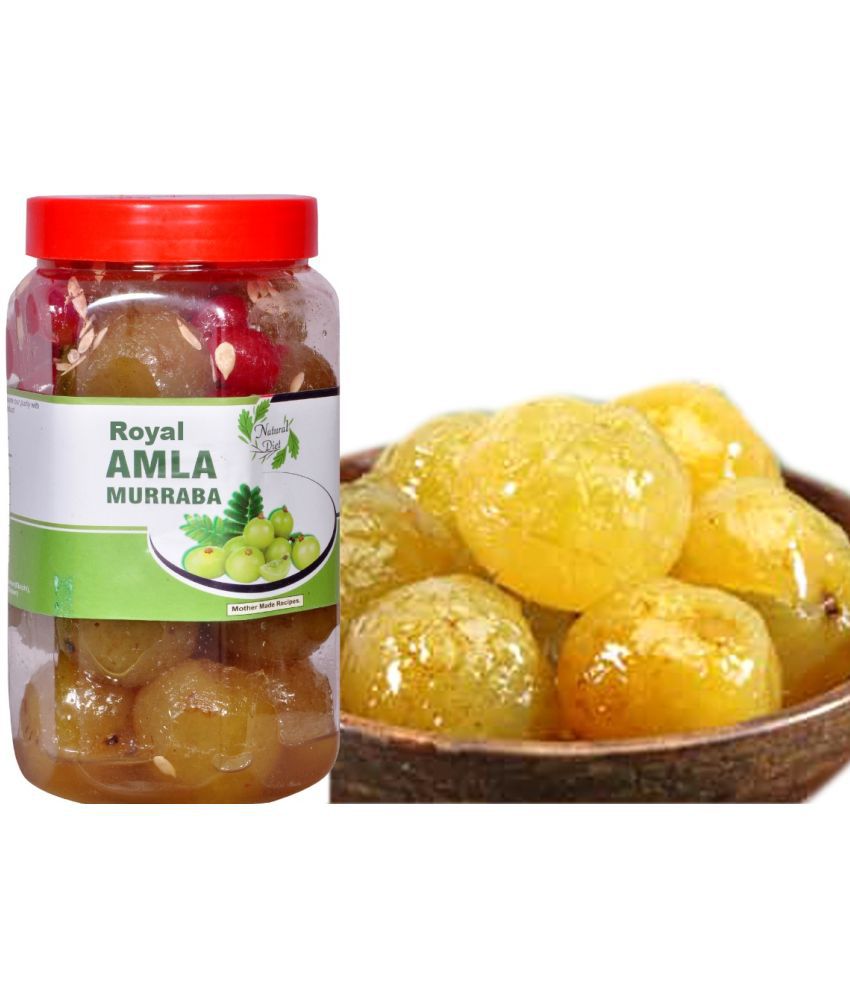     			Natural Diet Royal Amla Murabba Gooseberry Premium Murabba Jar ||Ghar Ka Murabba ||Mouth-Watering Mother Made Pickle 1 kg