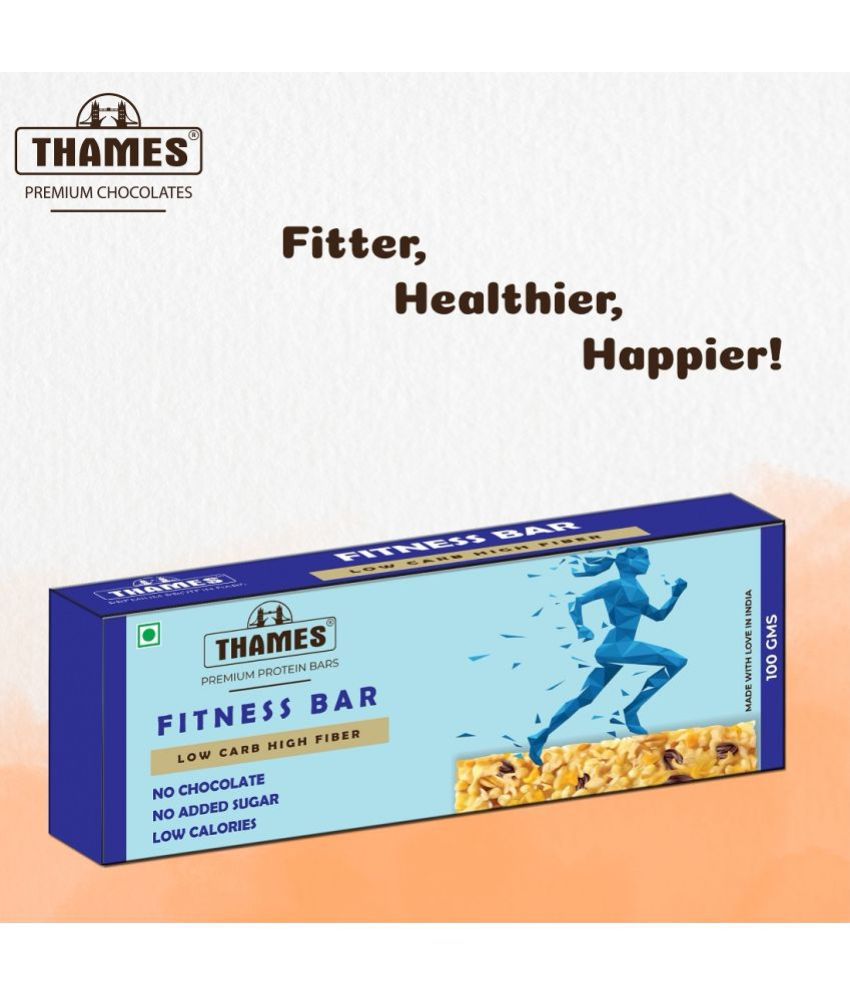 Thames food FITNESS BAR Protein Bar Pack of 4 - 320 g