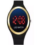 Hala - Gold Dial Digital Boys Watch ( Pack of 1 )