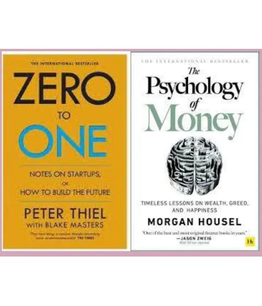 The Psychology Of Money + Zero To One: Buy The Psychology Of Money + Zero To  One Online at Low Price in India on Snapdeal