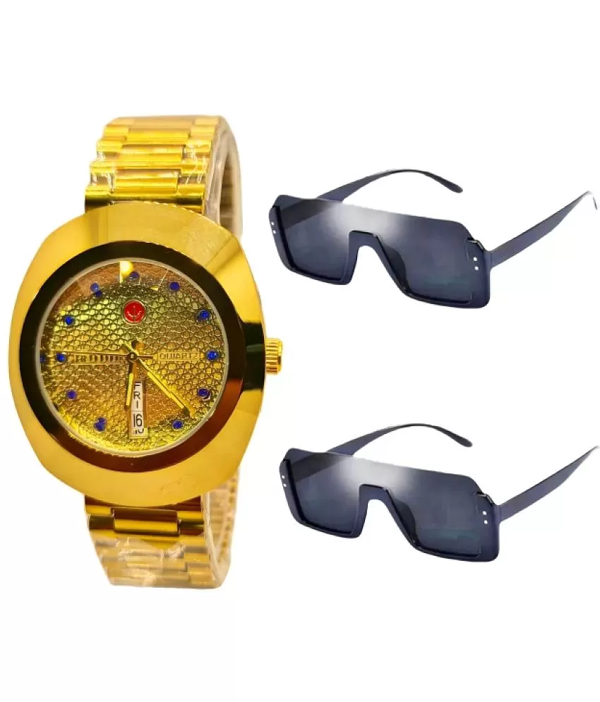 RODD Golden Imported Watch Analog Watch - For Men - Buy RODD Golden  Imported Watch Analog Watch - For Men RDD-GL-04 Online at Best Prices in  India | Flipkart.com