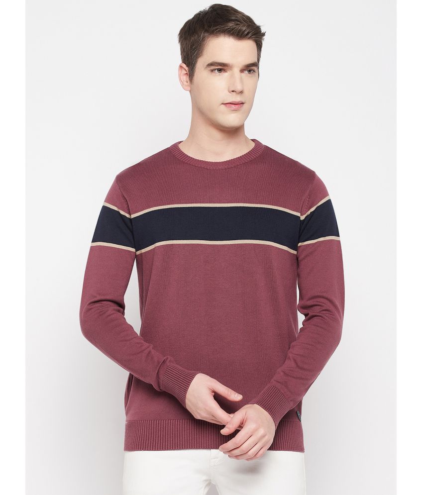     			Duke - Maroon Woollen Blend Men's Slim Fit Pullover Sweater ( Pack of 1 )