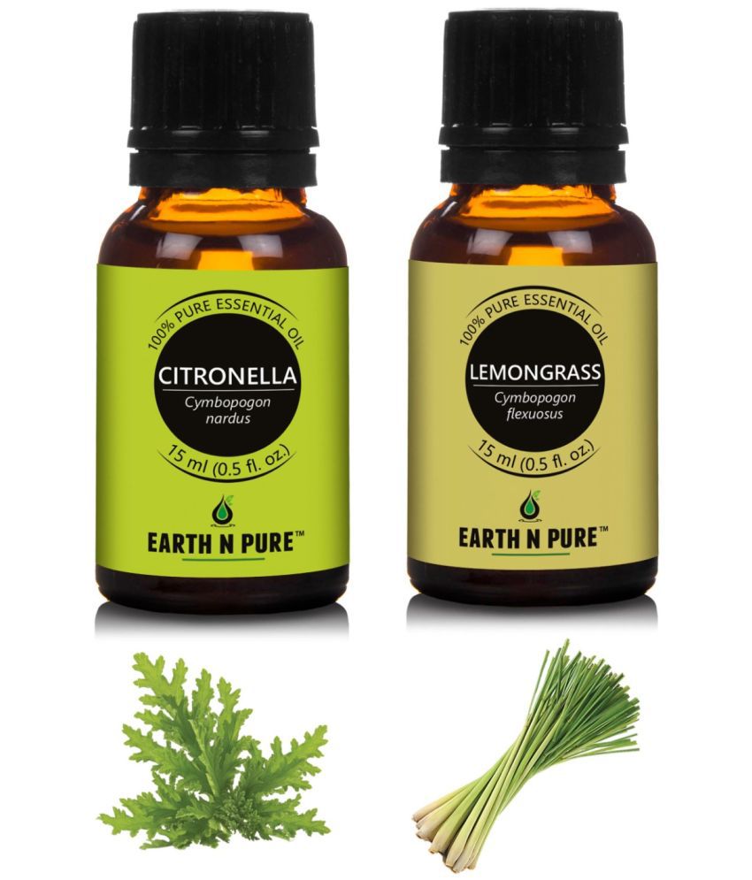     			Earth N Pure - Citronella Essential Oil 15 mL ( Pack of 2 )