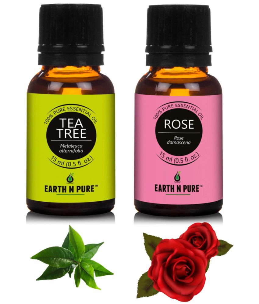     			Earth N Pure - Tea Tree Essential Oil 15 mL ( Pack of 2 )