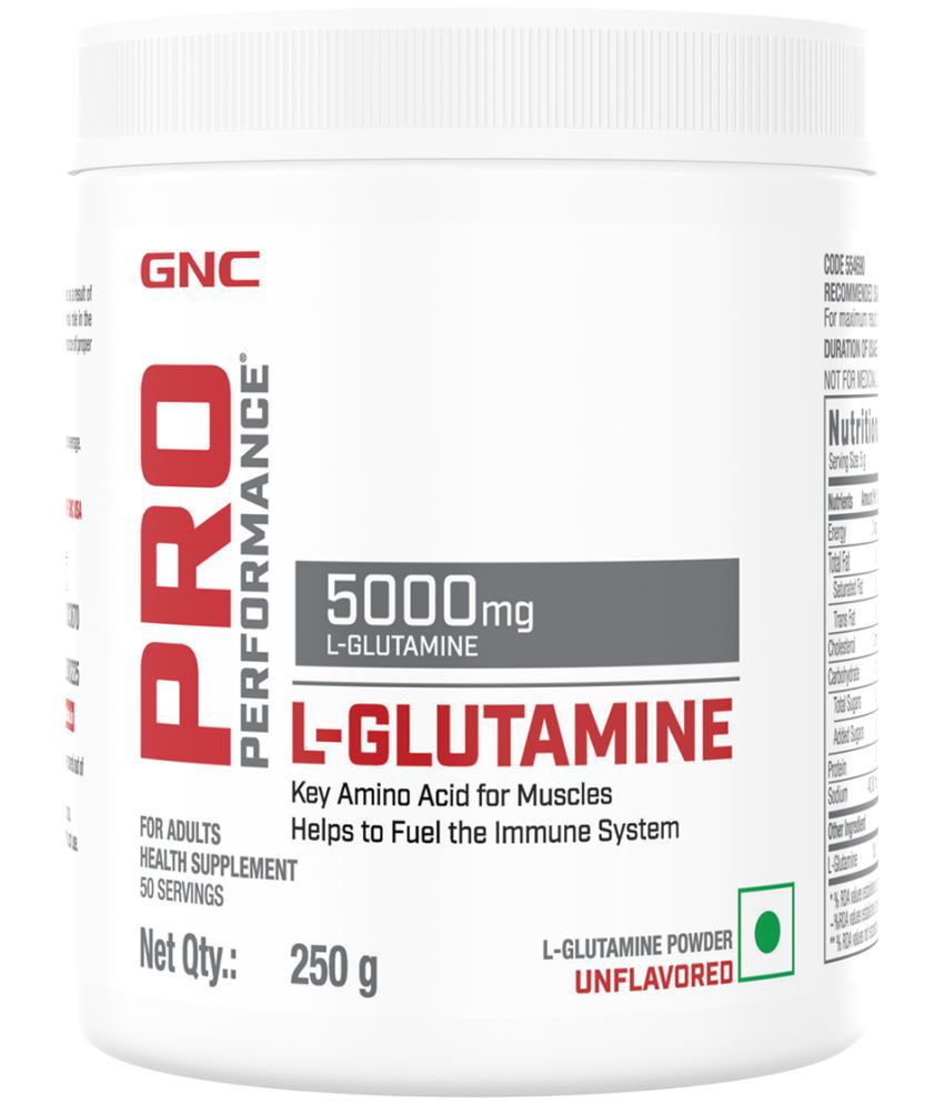     			GNC Pro Performance L-Glutamine 5000 mg - 250 gm
