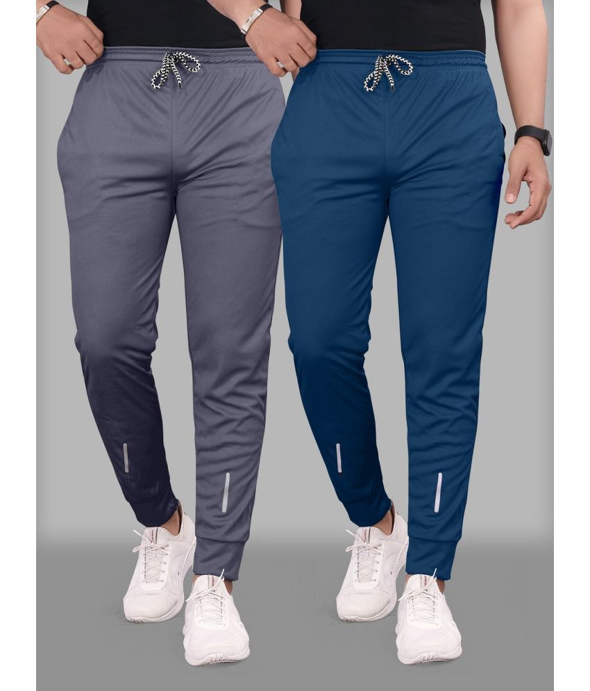     			Gazal Fashions - Multicolor Polyester Men's Trackpants ( Pack of 2 )