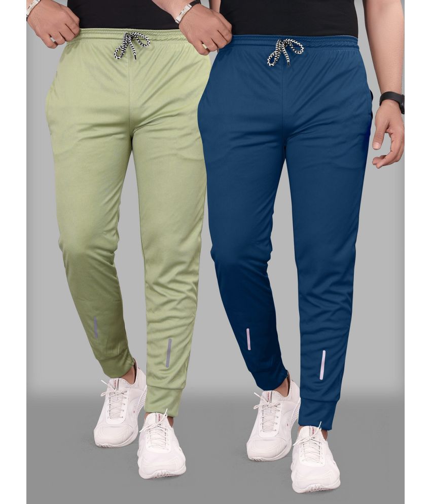     			Gazal Fashions - Multicolor Polyester Men's Joggers ( Pack of 2 )