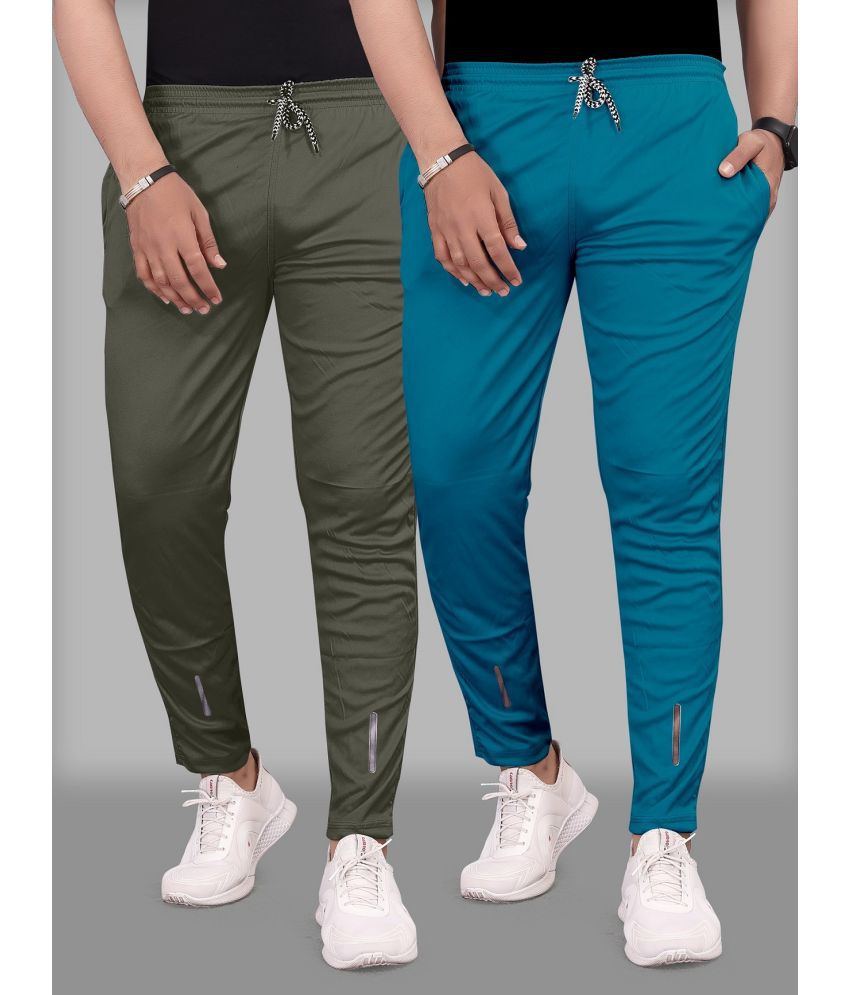     			Gazal Fashions - Multicolor Polyester Men's Trackpants ( Pack of 2 )