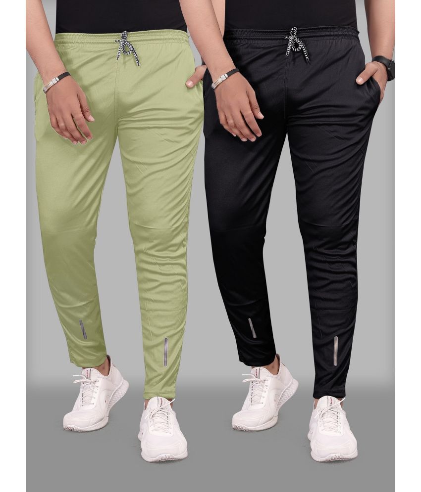     			Gazal Fashions - Multicolor Polyester Men's Trackpants ( Pack of 2 )