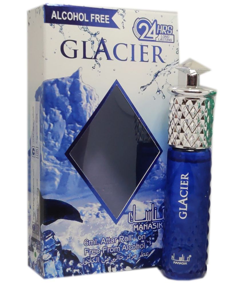     			MANASIK  GLACIER  Concentrated   Attar Roll On 6ml .