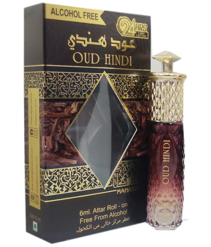     			MANASIK OUD HINDI Concentrated   Attar Roll On 6ml .