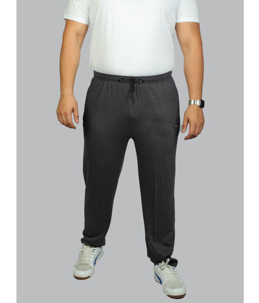     			Xmex - Grey Cotton Blend Men's Trackpants ( Pack of 1 )