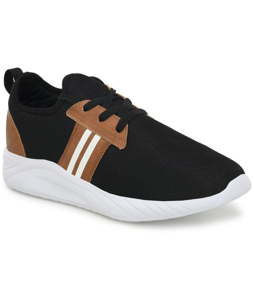     			YUUKI - DYNAMIC II Black Men's Sports Running Shoes