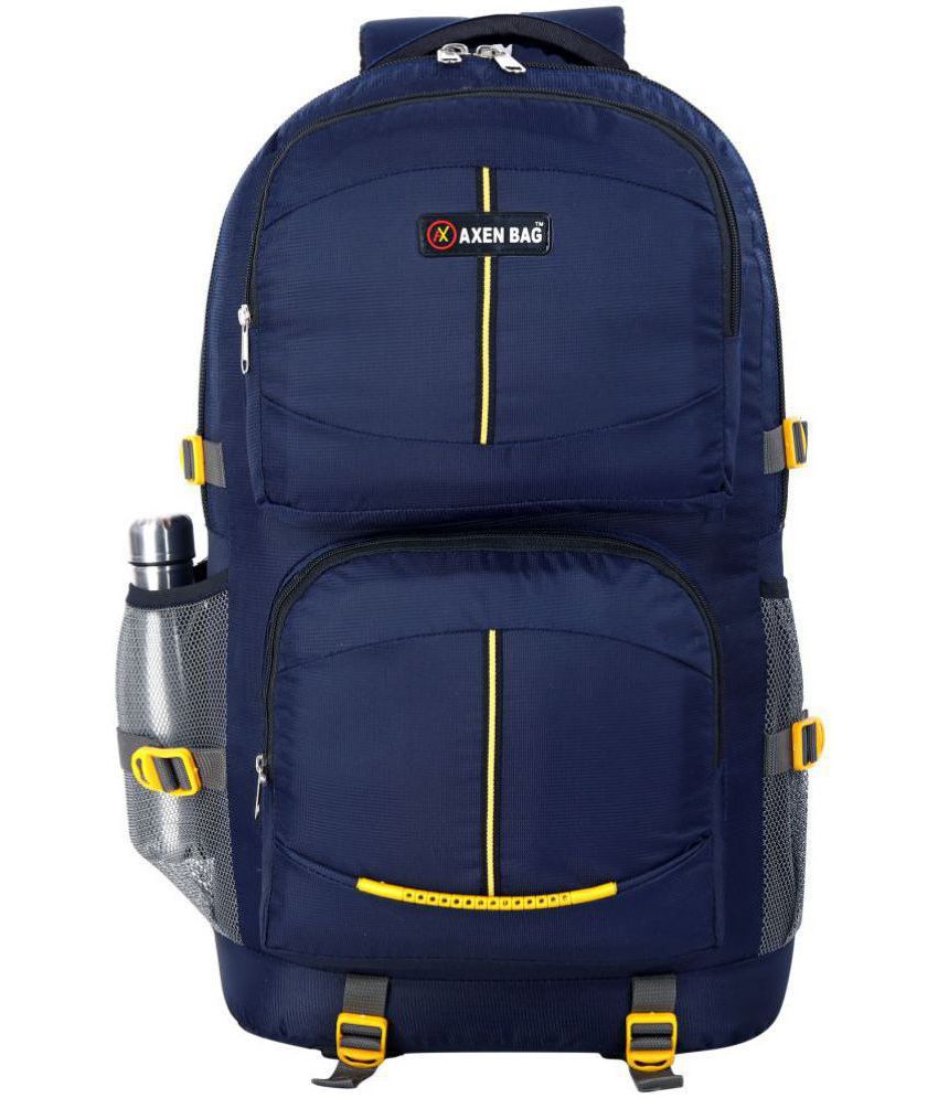    			AXEN BAGS - Blue Polyester Rucksacks Backpack