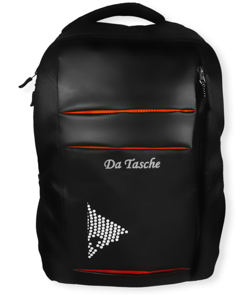     			Da Tasche - Black Polyester Backpack For Kids