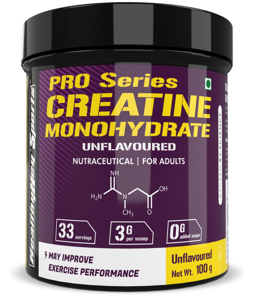     			HealthyHey Sports Creatine Monohydrate 100 gm