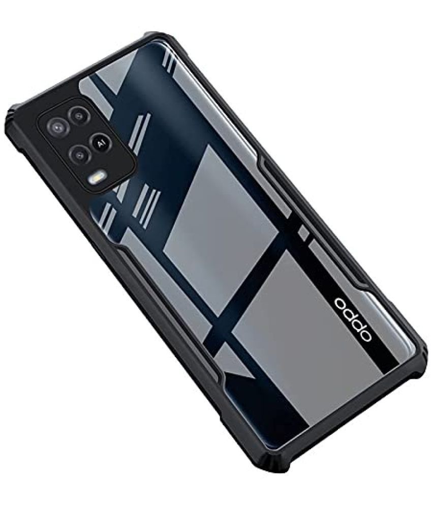     			Kosher Traders - Black Polycarbonate Shock Proof Case Compatible For Xiaomi Redmi Note 10S ( Pack of 1 )