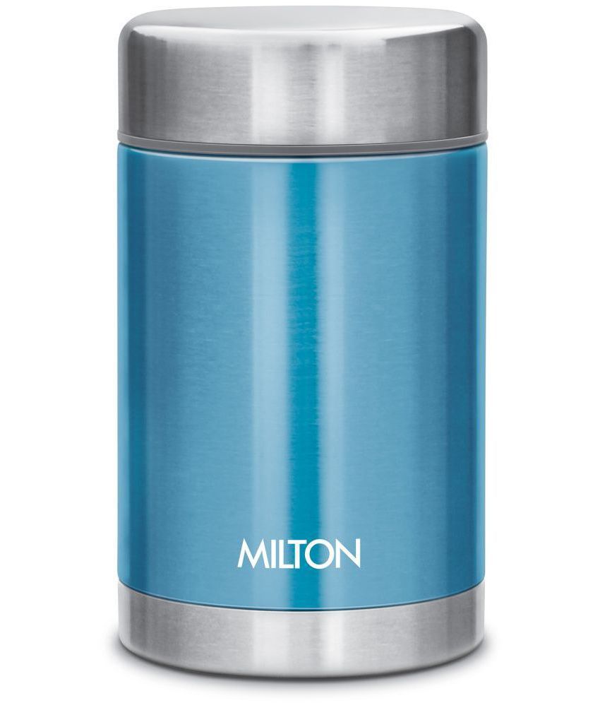     			Milton Cruet 550 Thermosteel Hot and Cold Soup Flask, 515 ml, Blue